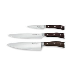 Cookbookstore- Wusthof - Σετ 3 Μαχαιριών Ikon