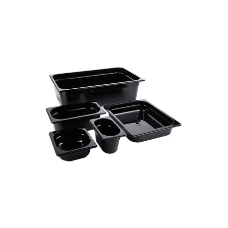 Cookbookstore - Contacto -Gastronorm Polycarbonate 1/3 Μαύρο