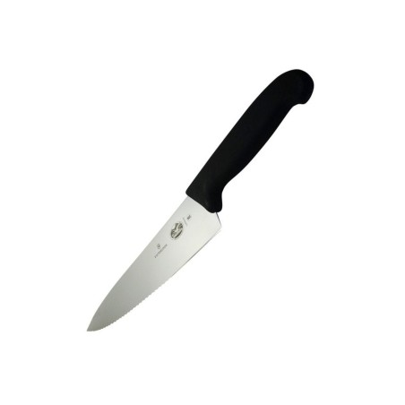 Victorinox Μαχαίρι Σεφ μισό ίσιο-μισό οδοντωτό 25 cm Fibrox