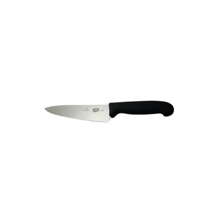Victorinox Μαχαίρι Σεφ μισό ίσιο-μισό οδοντωτό 25 cm Fibrox