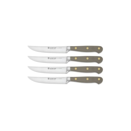 Wusthof Σετ 4 Μαχαιριών Steak 12 εκ. Classic Color (Velvet Oyster)