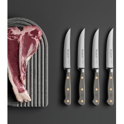 Wusthof Σετ 4 Μαχαιριών Steak 12 εκ. Classic Color (Velvet Oyster)