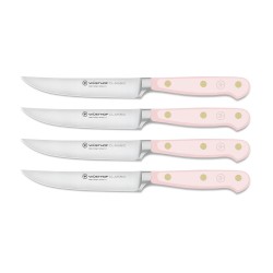 Wusthof Σετ 4 Μαχαιριών Steak 12 εκ. Classic Color (Pink Himalayan Salt)