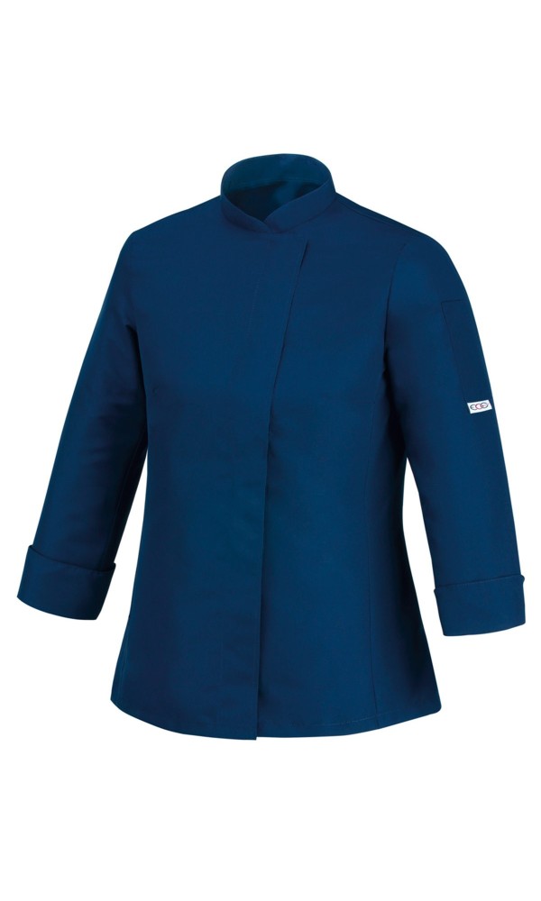 Egochef Γυναικεία Μπλούζα Σεφ Μπλέ Microfiber