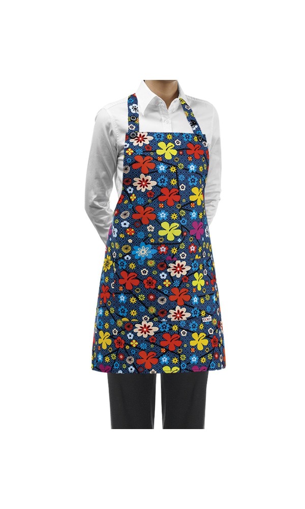 Egochef Ποδιά Γυναικεία Ολόσωμη βαμβακερή Daisy