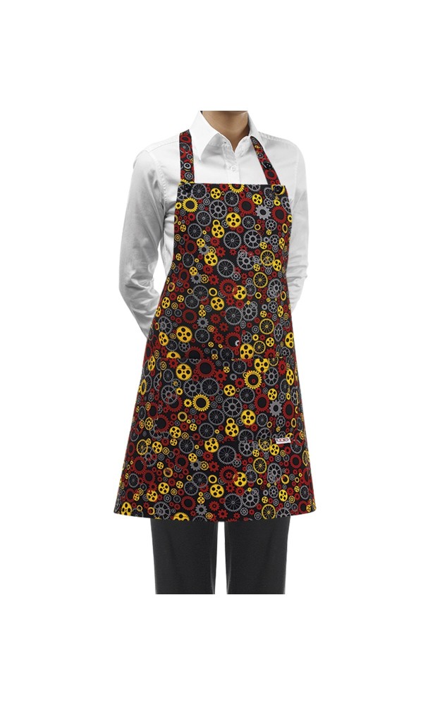 Egochef Ποδιά Γυναικεία Ολόσωμη βαμβακερή Gear