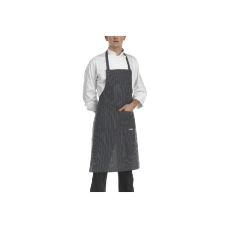 Egochef Ποδιά Σεφ Ολόσωμη ριγέ Sir Βαμβακερή