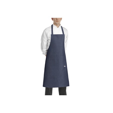 Egochef Ποδιά Σεφ Ολόσωμη Jeans Συνθετική (πολυεστ-βαμβ)