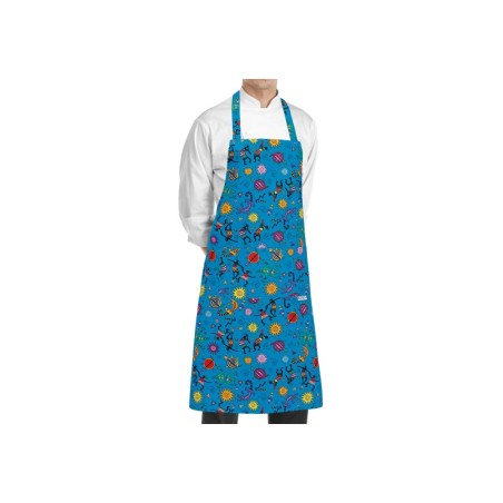 Egochef Ποδιά Σεφ Ολόσωμη Βαμβακερή "Batik"