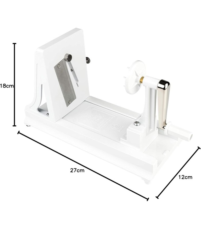 Benriner Spiralizer λαχανικών οριζόντιο λευκό Classic