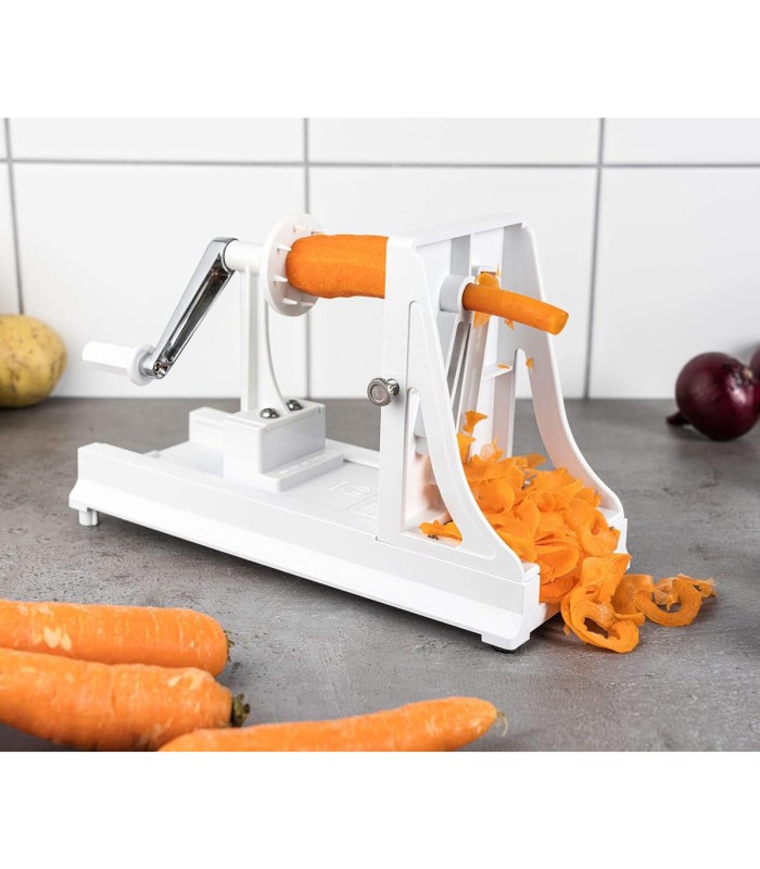 Benriner Spiralizer λαχανικών οριζόντιο λευκό Classic