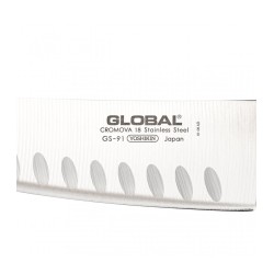 Global Μαχαίρι Nakiri με αυλακώσεις 14 cm GS Series