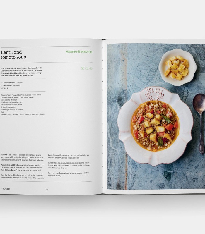 The Regional Italian Cookbook: Recipes from The Silver Spoon