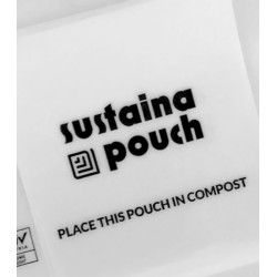Sustainapouch 300x400mm. Κομποστοποιήσιμες Ανάγλυφες Σακούλες 200τμχ (80micron)