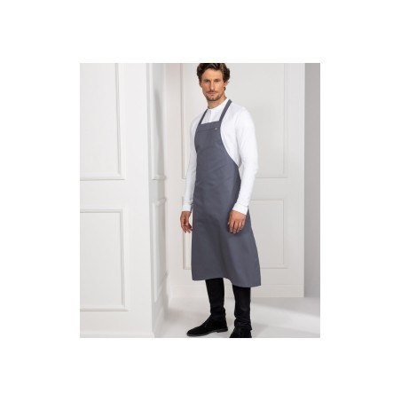 Le Nouveau Chef Ποδιά Σεφ Ολόσωμη Γκρί με Αυξομ. Denver