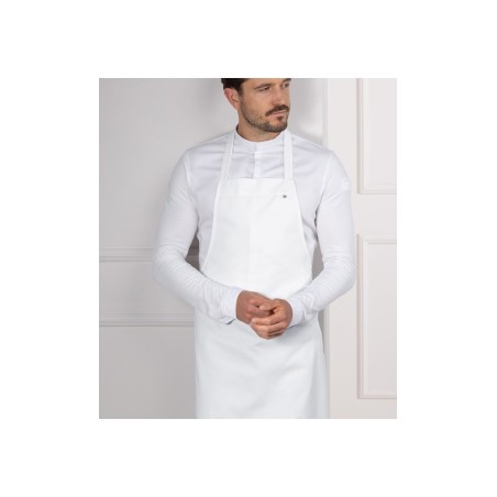 Le Nouveau Chef Ποδιά Σεφ Ολόσωμη Λευκή με Αυξομ. Denver