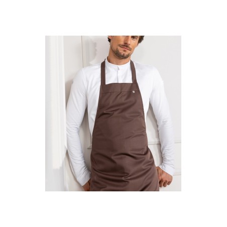 Le Nouveau Chef Ποδιά Σεφ Ολόσωμη Καφέ με Αυξομ. Denver