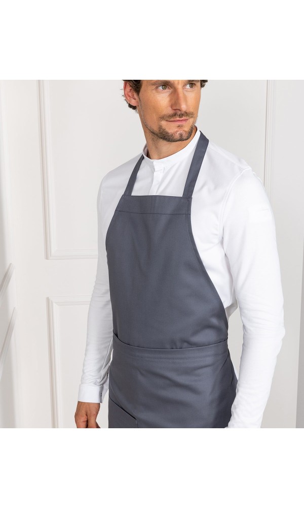 Le Nouveau Chef Ποδιά Σεφ Ολόσωμη Γκρί (nimbus grey) Phoenix
