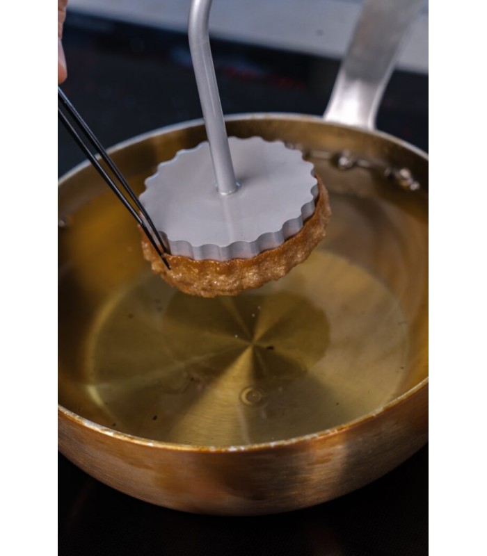 Σετ 2 Nordic Chefs Buñuelos Flat top head & double handle iron