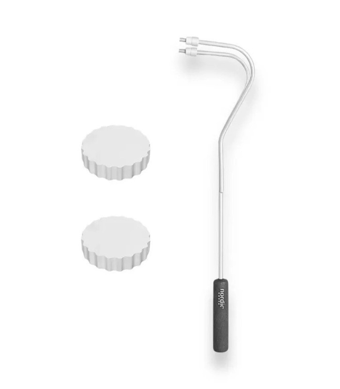 Σετ 2 Nordic Chefs Buñuelos Flat top head & double handle iron
