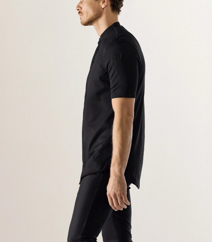 Le Nouveau Chef Μπλούζα Σεφ Μαύρη, slim fit, "Felipe"