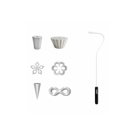 Σετ 6 New Nordic Chefs Buñuelos heads & single handle iron