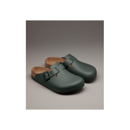 Birkenstock Σαμπό Μάγειρα Λαδί (Thyme) Δερμάτινο "Boston Pro"