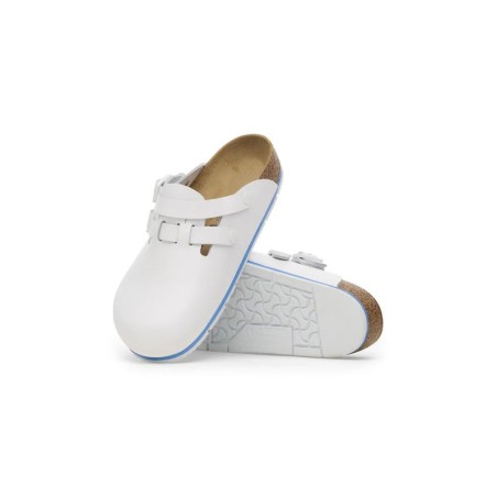 Birkenstock Σαμπό Λευκό Δερμάτινο "Kay Pro"