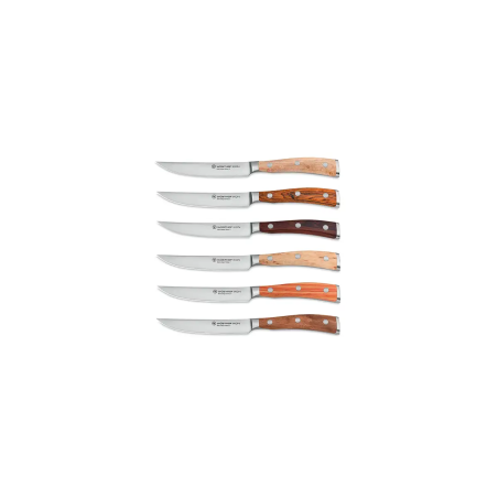 Cookbookstore -Wusthof - Σετ 6 Μαχαιριών Steak 12 cm Ikon
