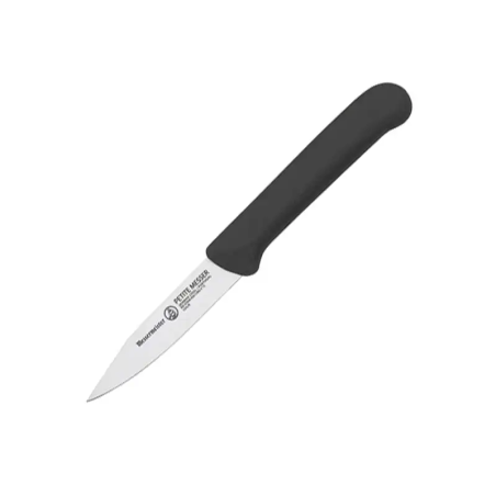Messermeister Μαχαιράκι Γενικής Χρήσης ίσιο 8 cm με Μαύρη Λαβή