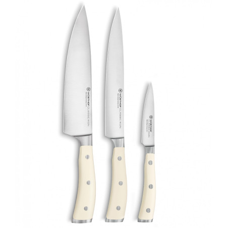 Cookbookstore- Wusthof - Σετ 3 Μαχαιριών Classic Ikon