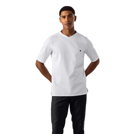 Le Nouveau Chef Μπλούζα Σεφ Μαύρη, slim fit, "Ferre"