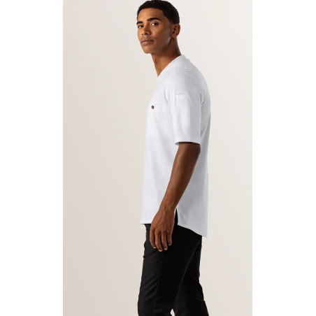 Le Nouveau Chef Μπλούζα Σεφ Μαύρη, slim fit, "Ferre"
