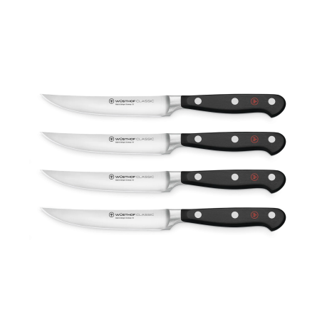 Cookbookstore -Wusthof - Σετ 4 Μαχαιριών Steak 12 cm Classic