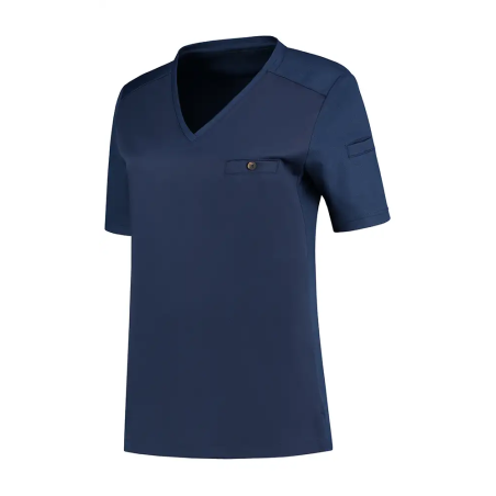 Le Nouveau Chef Μπλούζα Σεφ Μαύρη, slim fit, "Fae"