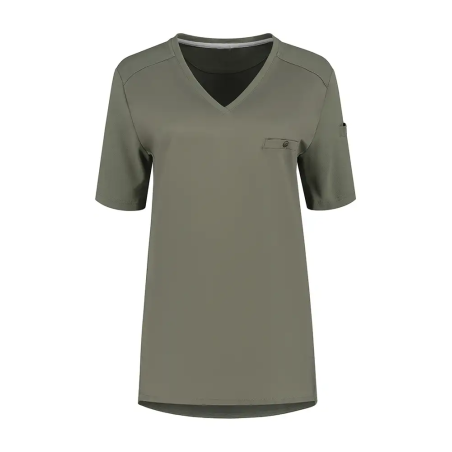 Le Nouveau Chef Μπλούζα Σεφ Μαύρη, slim fit, "Fae"