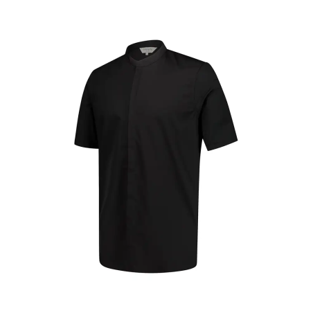 Le Nouveau Chef Μπλούζα Σεφ Μαύρη, slim fit, "Felipe"
