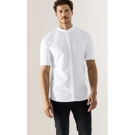 Le Nouveau Chef Μπλούζα Σεφ Μαύρη, slim fit, "Felipe"