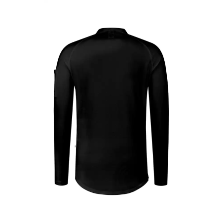 Le Nouveau Chef Μπλούζα Σεφ Μαύρη, slim fit, "Elias"