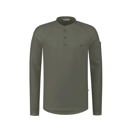 Le Nouveau Chef Μπλούζα Σεφ Μαύρη, slim fit, "Elias"