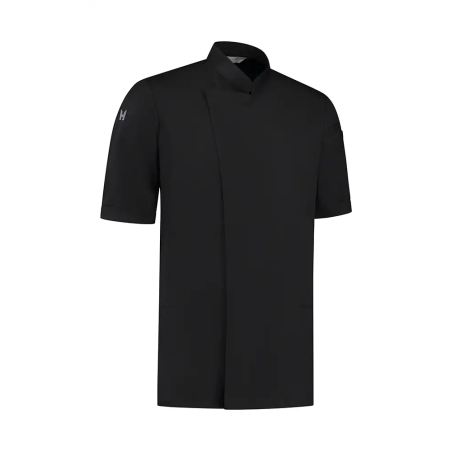 Le Nouveau Chef Μπλούζα Σεφ Μαύρη, regular fit, "Melvin"
