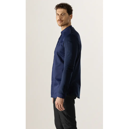 Le Nouveau Chef Μπλούζα Σεφ Μαύρη, slim fit, "Julien"