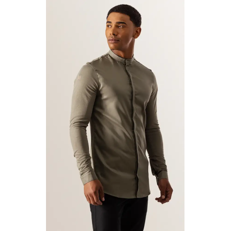 Le Nouveau Chef Μπλούζα Σεφ Μαύρη, slim fit, "Julien"