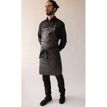 KOEN Δερμάτινη Ποδιά Χιαστί Austin Comfort Black