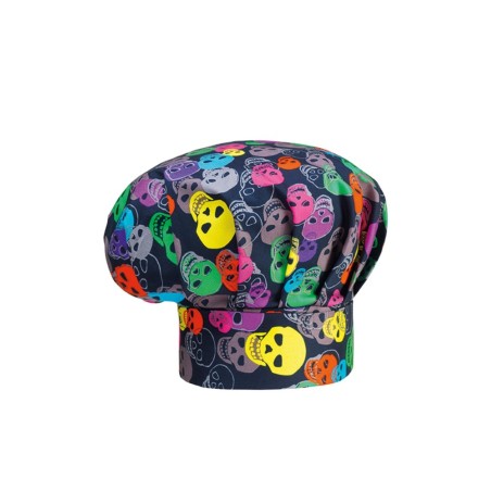 Egochef Σκούφος Μάγειρα Color Skulls