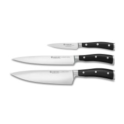 Cookbookstore- Wusthof - Σετ 3 Μαχαιριών Classic Ikon